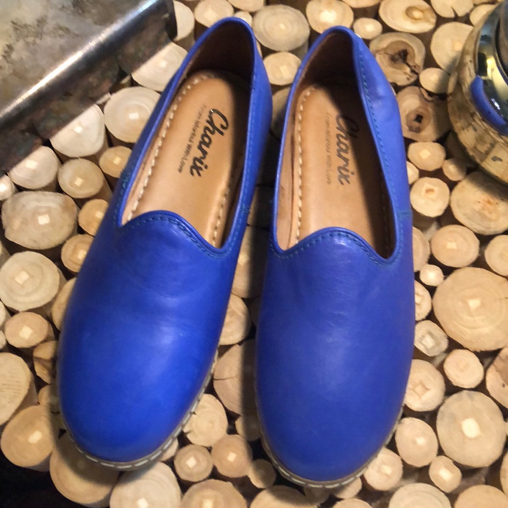 Charix Flats in Cobalt